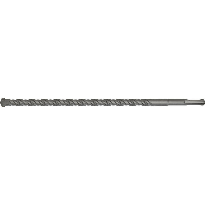 14 x 310mm SDS Plus Drill Bit - Fully Hardened & Ground - Smooth Drilling Loops