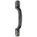 Forged Iron Hotbed Pull Handle 152 x 18mm Black Antique Door Handle Loops