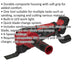 20V Cordless Oscillating Multi-Tool - BODY ONLY - Variable Speed - Multipurpose Loops