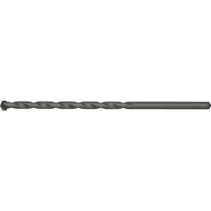 8 x 150mm Rotary Impact Drill Bit - Straight Shank - Masonry Material Drill Loops