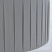 Ceiling Pendant Light - Bright Nickel & Charcoal Fabric - 3 x 40W E14 - e10234 Loops