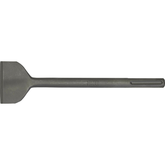 Wide Cranked Chisel - 75 x 300mm - SDS Max - Breaker Chisel Tile Stone Lifting Loops