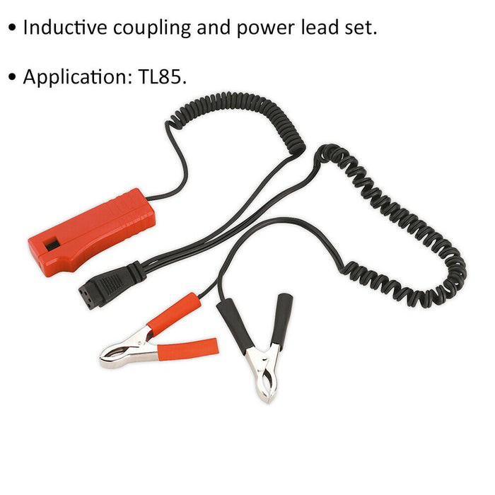 Replacement 1.5m Lead for ys10290 with Inductive Pick-up - Coupling & Power Lead Loops