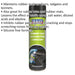 500ml Rubber Care Silicone-Free Lubricant - Maintains Rubber Seals - Aerosol Loops