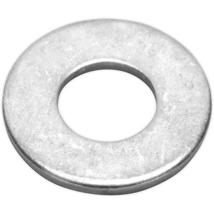 100 PACK Form C Flat Washer - M6 x 14mm - BS 4320 - Metric - Metal Spacer Loops