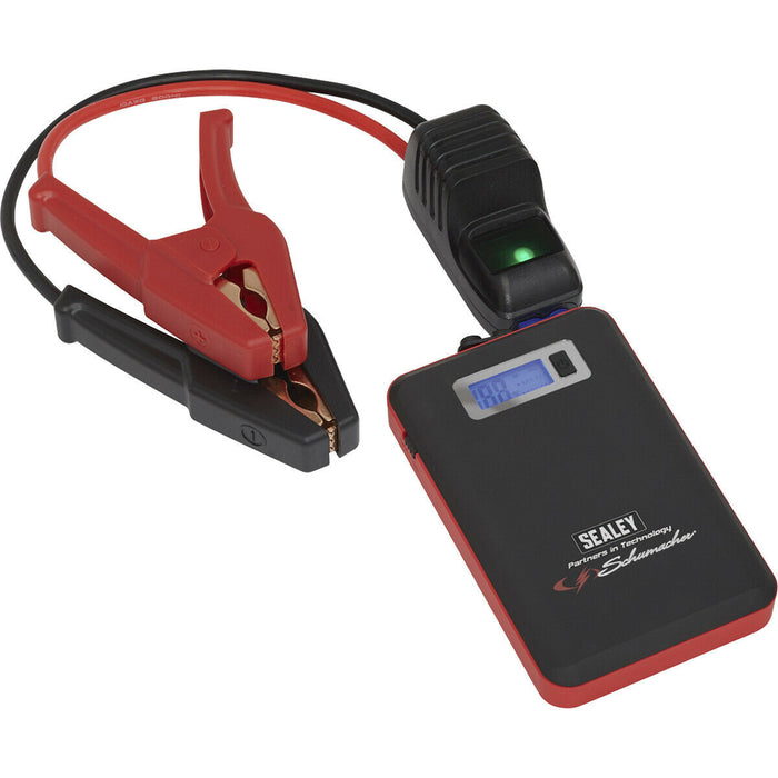 600A Compact Jump Start Power Pack - Lithium-ion Battery - Overload Protection Loops