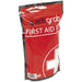 Compact First Aid Grab Bag - Travel Medical Emergency Kit - Resealable Loops