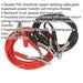 600A Copper Booster Cables - 5m x 25mm² - PVC Sheathed - Insulated Clamps Loops