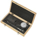50mm Dial Bore Gauge - 10mm to 18mm Range - Probe Body - Wooden Storage Case Loops
