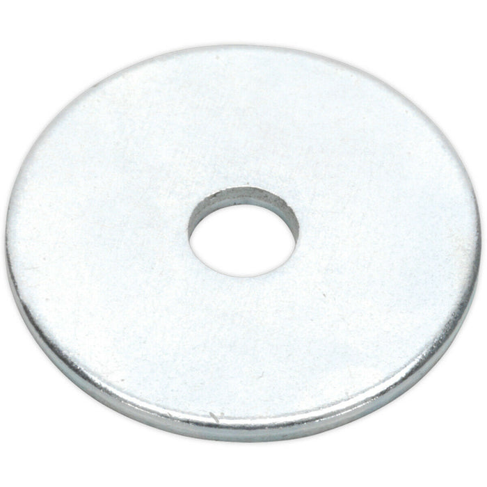 100 PACK - Zinc Plated Repair Washer - M5 x 19mm - Metric - Metal Spacer Loops