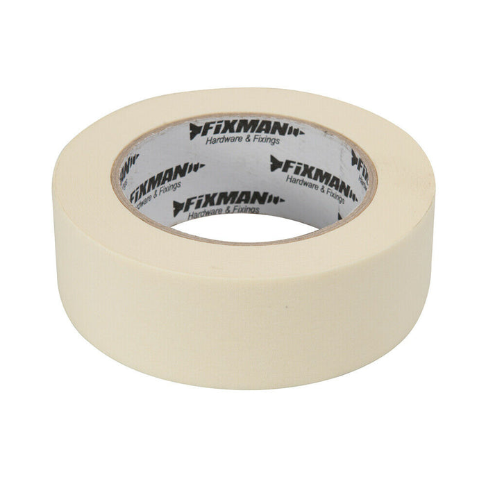 38mm x 50m Paper Masking Tape Residue Free Adhesive Decorating Painting Shield Loops