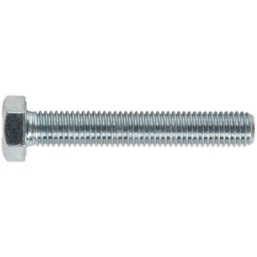 10 PACK HT Setscrew - M12 x 75mm - Grade 8.8 Zinc - Fully Threaded - DIN 933 Loops