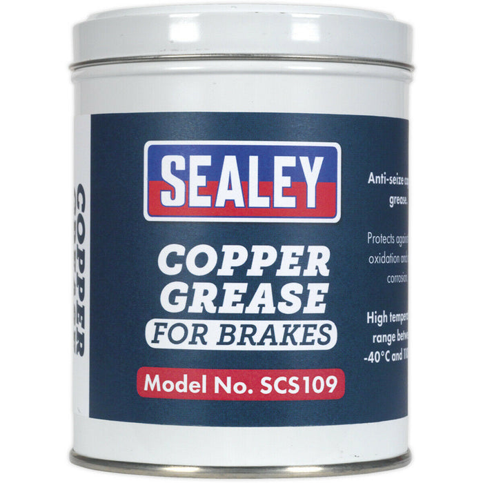 500g Copper Grease Tin - Protects Against Rust & Corrosion - Anti-Seize Grease Loops