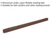 PREMIUM 20mm x 1000mm Sanding Belt - 80 Grit Aluminium Oxide Cloth Backed Loop Loops