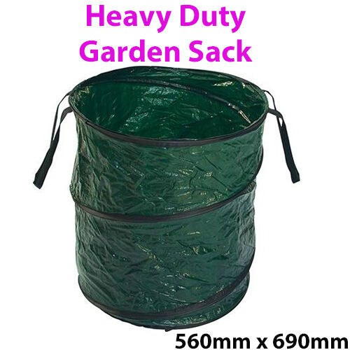 Pop up Garden Sack 460mm x 690mm 100GSM Leaves Grass Cuttings Landscape Waste Loops