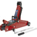 Short Chassis Trolley Jack - 2000kg Limit - 380mm Max Height - Case - Red Loops