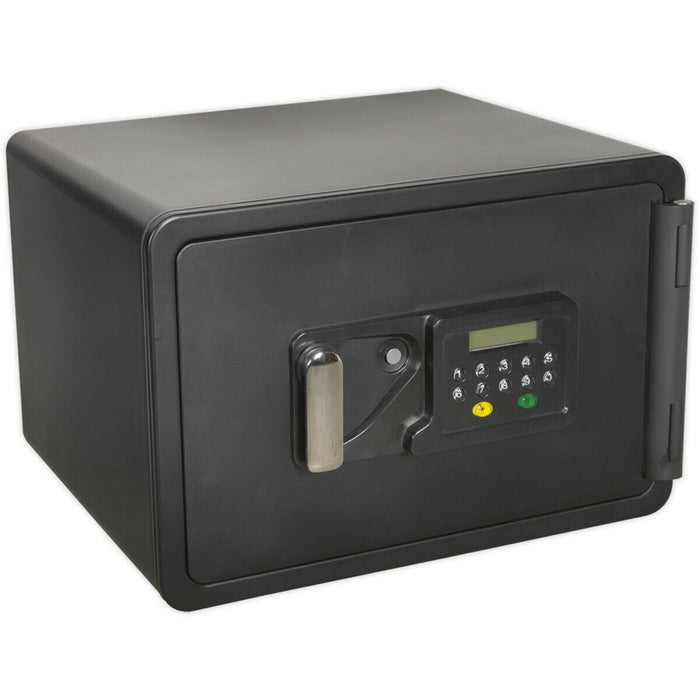 Electronic Fireproof Combination Safe - 450 x 380 x 305mm Dual Wall 4 Bolt Lock Loops