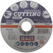 Universal Cutting Disc - 115mm x 1.6mm - 22.2mm Bore - Metal Masonry UPVC Disc Loops