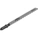 5 PACK 75mm Chrome Vanadium Steel Jigsaw Blade - 10 TPI - Wood and Plastics Loops
