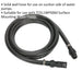 Solid Wall Suction Hose - 25mm x 4m - Suitable for ys11768 Surface Water Pump Loops