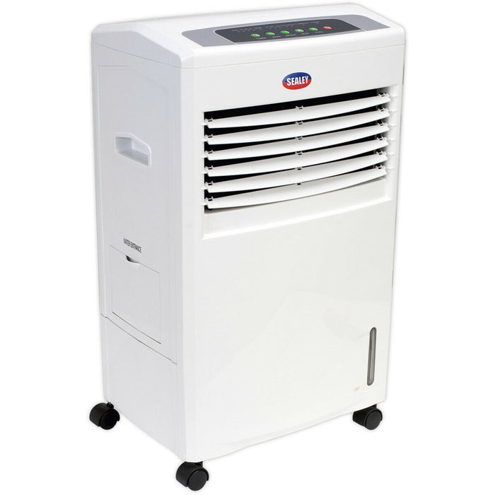 4-in-1 Air Cooler Heater Purifier & Humidifier - Active Carbon Filter - 70W Loops