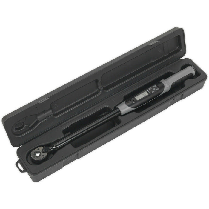 20 to 200Nm Digital Torque Wrench & Angle Function - 1/2" Square Drive PREMIUM Loops
