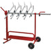 Rotating Universal Panel Stand - 90kg Weight Limit - Tool Storage Tray Loops