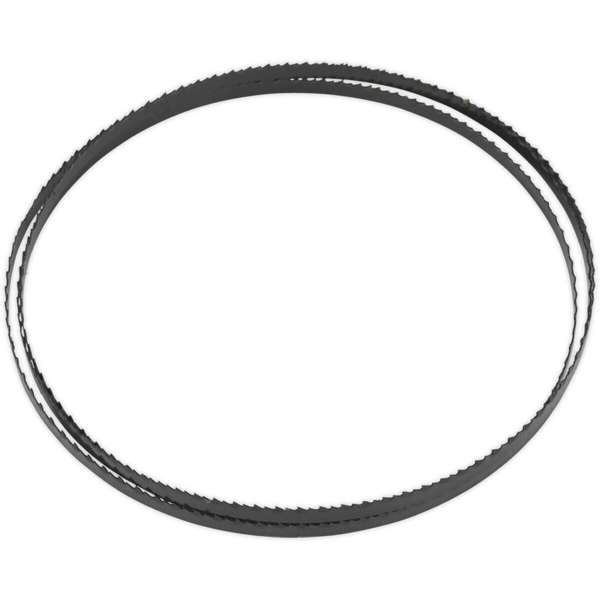 1400 x 6.5 x 0.35mm Bandsaw Blade Hardened Steel Teeth 10 TPI Wood Plastic Metal Loops