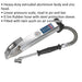 Premium Long Type Tyre Inflator - Twin Push-On Connector - 240mm Arm & 0.5m Hose Loops