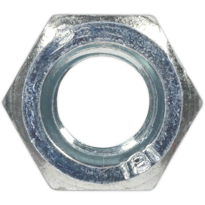 100 PACK - Steel Finished Hex Nut - M8 - 1.25mm Pitch - Manufactured to DIN 934 Loops