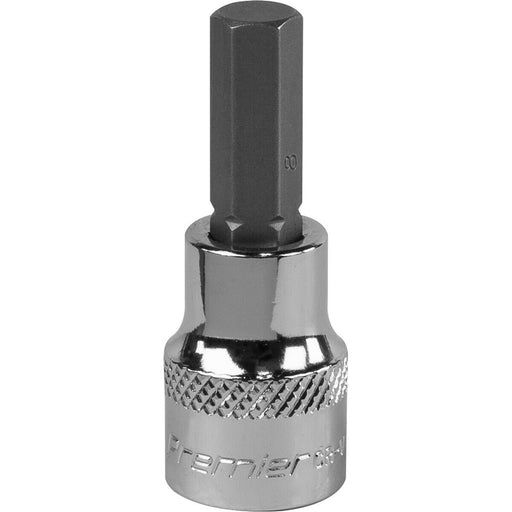 8mm Forged Hex Socket Bit - 3/8" Square Drive - Chrome Vanadium Wrench Socket Loops