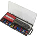 Crimping Tool & Assorted Terminal Set - Insulated Grips - Wire Stripper & Cutter Loops