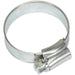 30 PACK Zinc Plated Hose Clip - 25 to 38mm Diameter - External Pressed Threads Loops