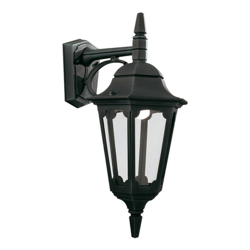 Outdoor IP44 Wall Light Sconce Black LED E27 100W Bulb External d02083 Loops