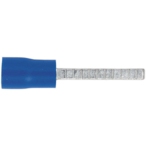 100 PACK Blade Terminal - 18 x 2.3mm - Suitable for 16 to 14 AWG Cable - Blue Loops