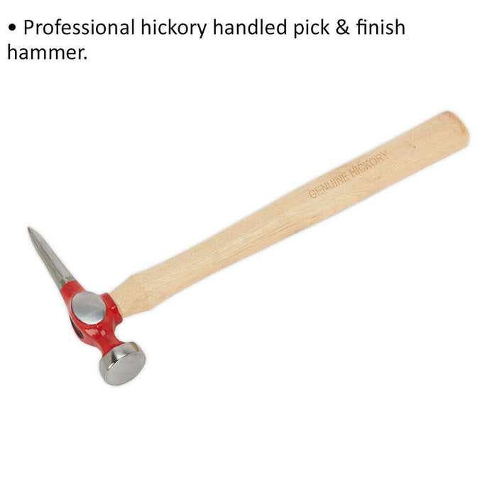 Hickory Handled Pick & Finish Hammer Replacement for ys03271 Panel Beating Set Loops