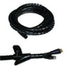 2.5m 30mm Cable Tidy Kit & Tool Wire Lead Binding Wrap Hide Management Desk TV Loops