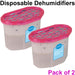 2x 0.5L Disposable Moisture Absorber Dehumidifier Interior Room Damp Preventer Loops