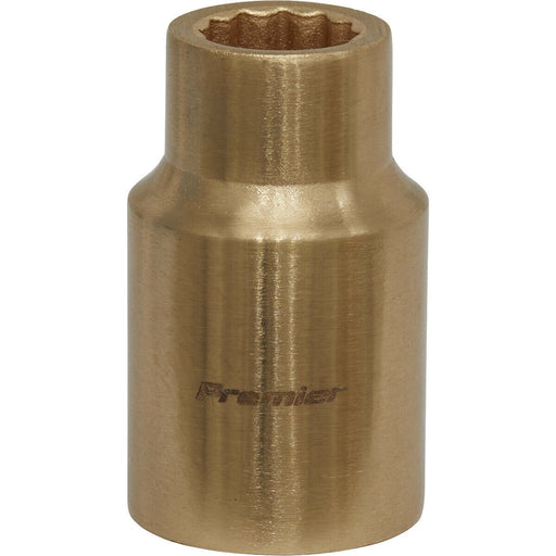 11mm Non-Sparking WallDrive Socket - 1/2" Square Drive - Beryllium Copper Loops