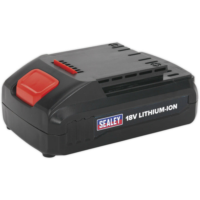 18V 1.3Ah Lithium-ion Power Tool Battery for ys03532 Cordless Polisher Loops