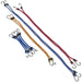 10 Piece Elasticated Bungee Cord Set - Assorted Sizes - 4 Different Lengths Loops