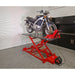 680kg Heavy Duty Motorcycle Lift - Electro Hydraulic System - 1000mm Max Height Loops