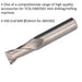 14mm HSS End Mill 2 Flute - Suitable for ys08796 Mini Drilling & Milling Machine Loops