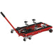 Motorcycle Hydraulic Scissor Lift with Frame Supports - 500kg Capacity Loops