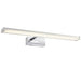 LED Bathroom Wall Light 8W Cool White IP44 Chrome Over Cabinet Bar Strip Lamp Loops