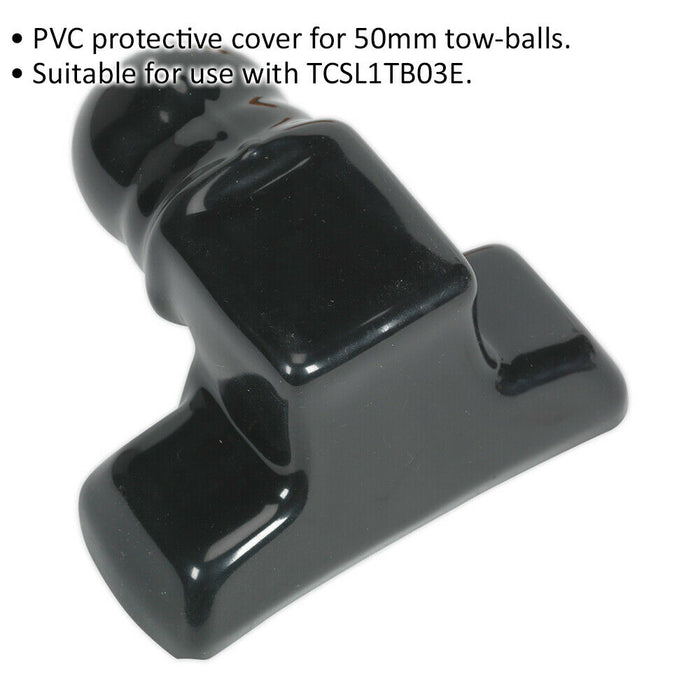 PVC Tow-Ball Protective Cover - For 50mm Tow Balls - Suitable for ys09967 Loops