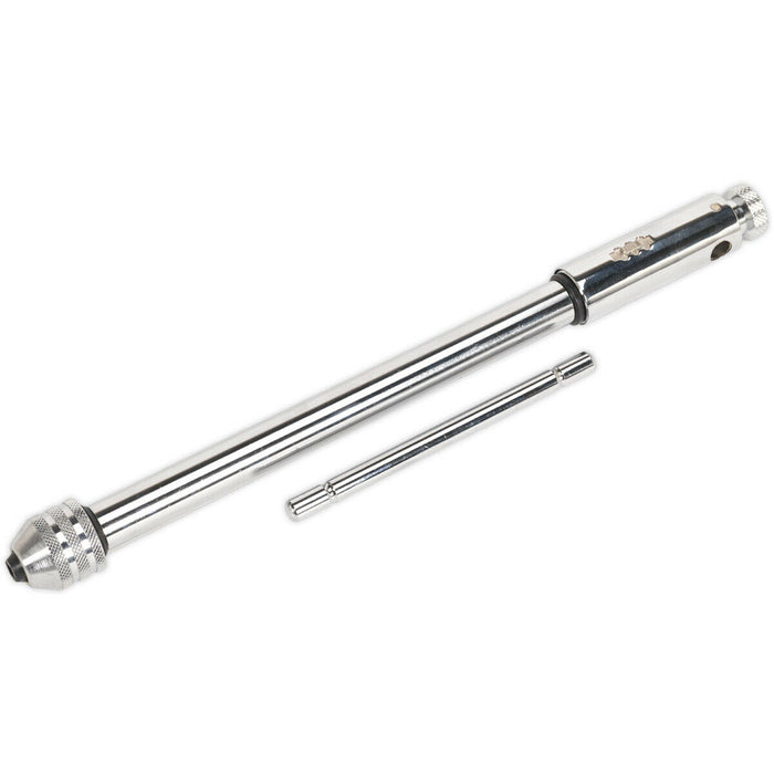 290mm Bi-Directional Ratchet Tap Wrench - Metric M5 to M12 Threading Spanner Loops