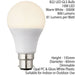 B22 Bayonet Dimmable LED Filament Light Bulb 10W Warm White Frosted GLS Lamp Loops