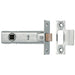 76mm Tubular Mortice Door Latch Plates & Fixings Included Nickel Plated Loops