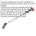 550mm 1/2" Square Drive Hammer Strike Impact Bar Wrench - Crankshaft Pulley Bolt Loops